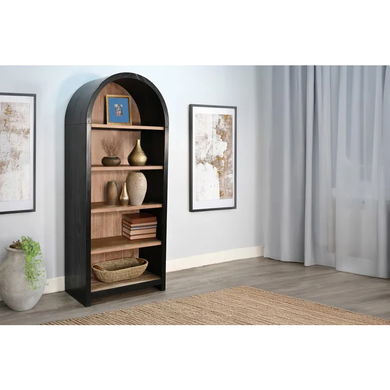 Arch Open Bookcase