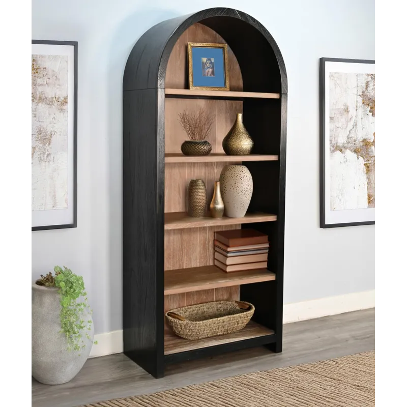 Arch Open Bookcase
