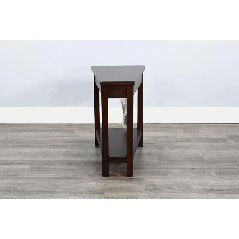 Santa Fe Chair Side Table w/ Power Strip