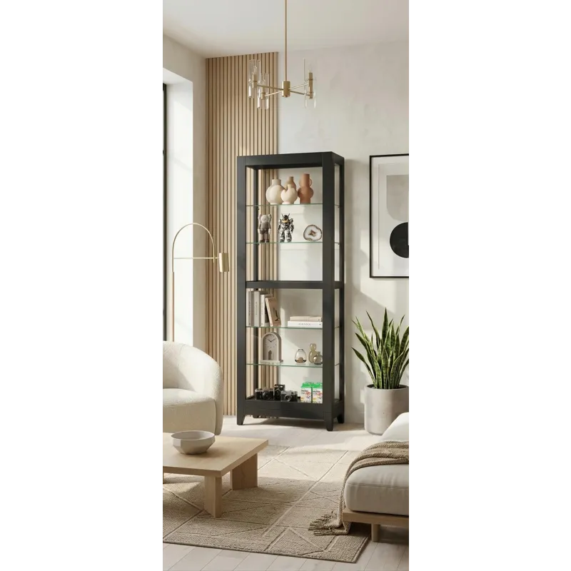 Laura Tall Cabinet w/Sliding Door