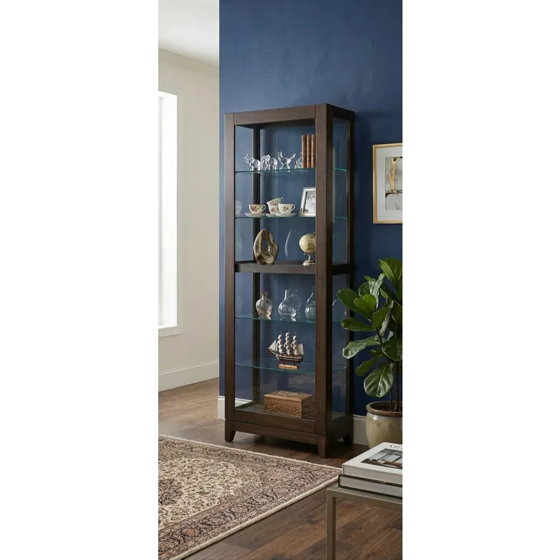 Laura Tall Cabinet w/Sliding Door