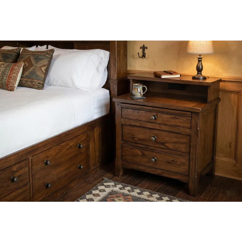 Santa Fe Nightstand w/ Light