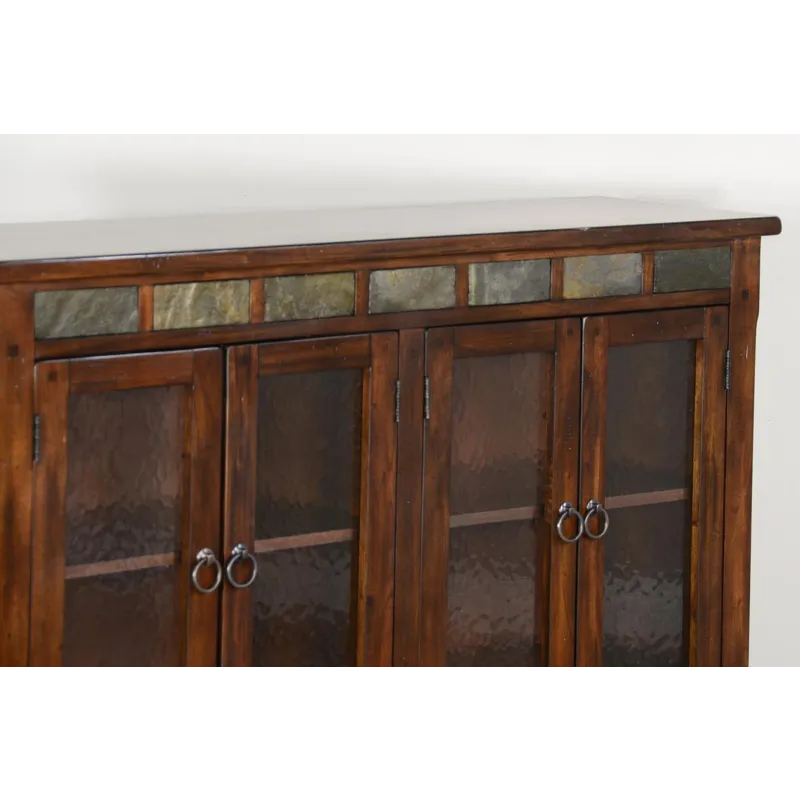 Santa Fe Bookcase w/ 4 Doors