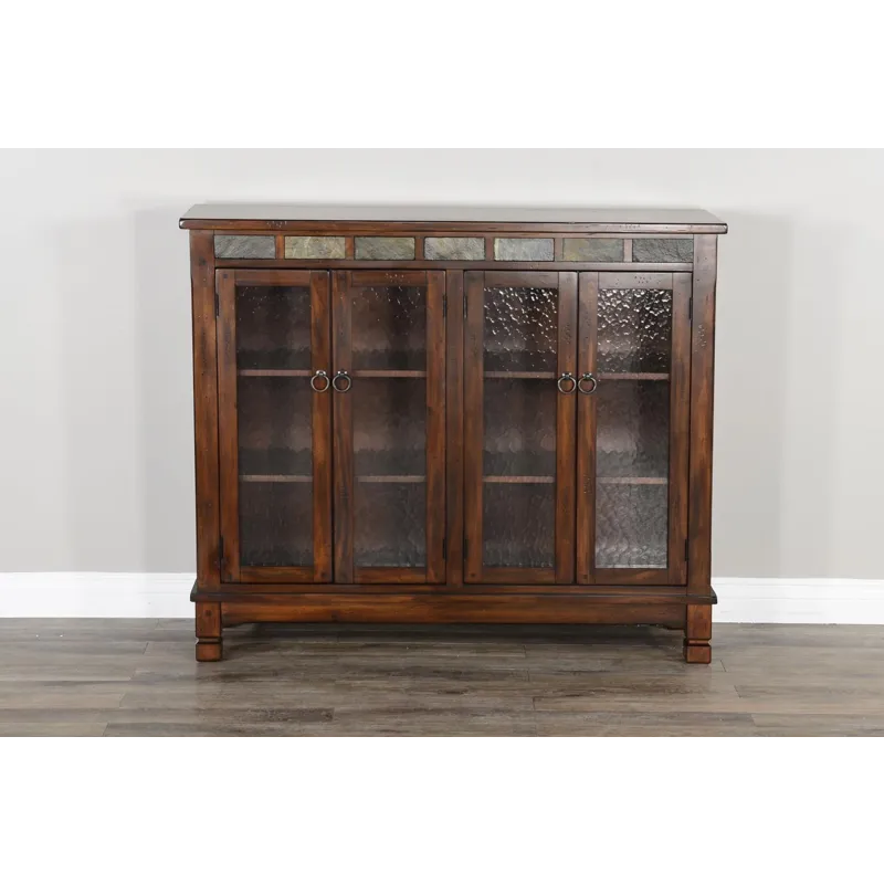 Santa Fe Bookcase w/ 4 Doors
