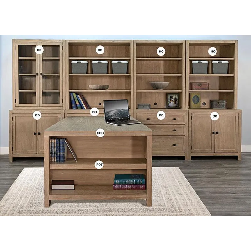 Riley Wide Open Hutch