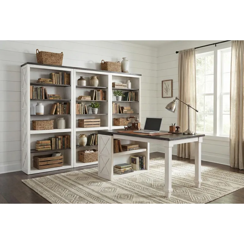 Carriage House Bookcase/ Open
