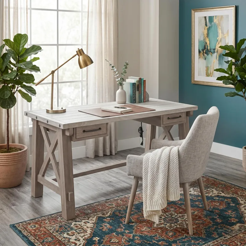 Rowan Writing Desk w/ Power Plug