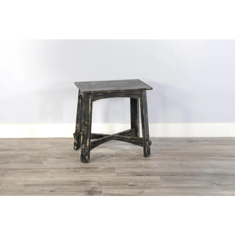 MARINA Black Sand Chair Side Table