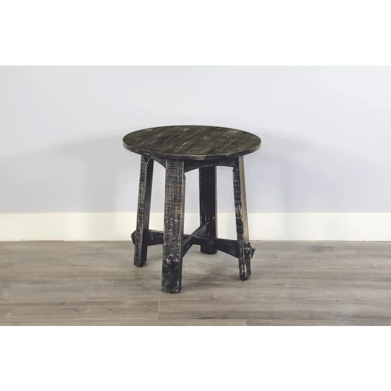MARINA Black Sand End Table