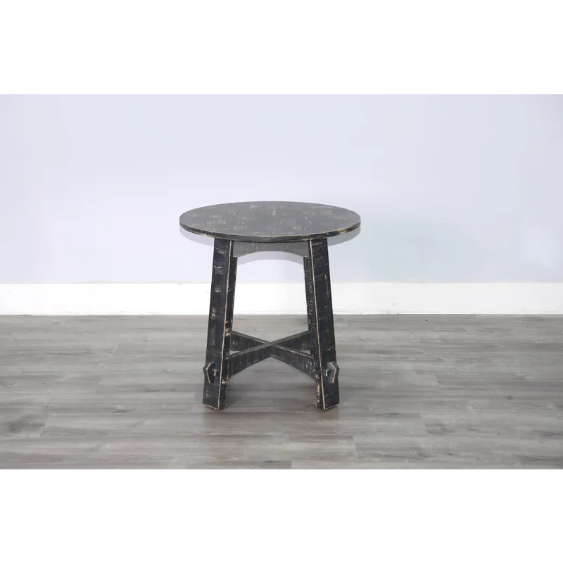 MARINA Black Sand End Table