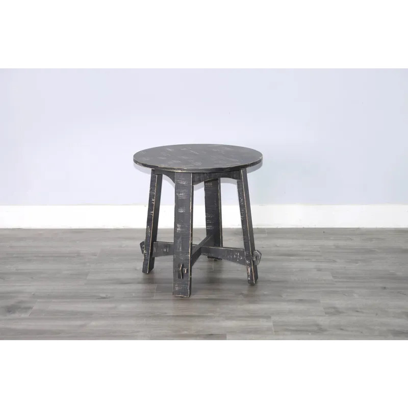 MARINA Black Sand End Table