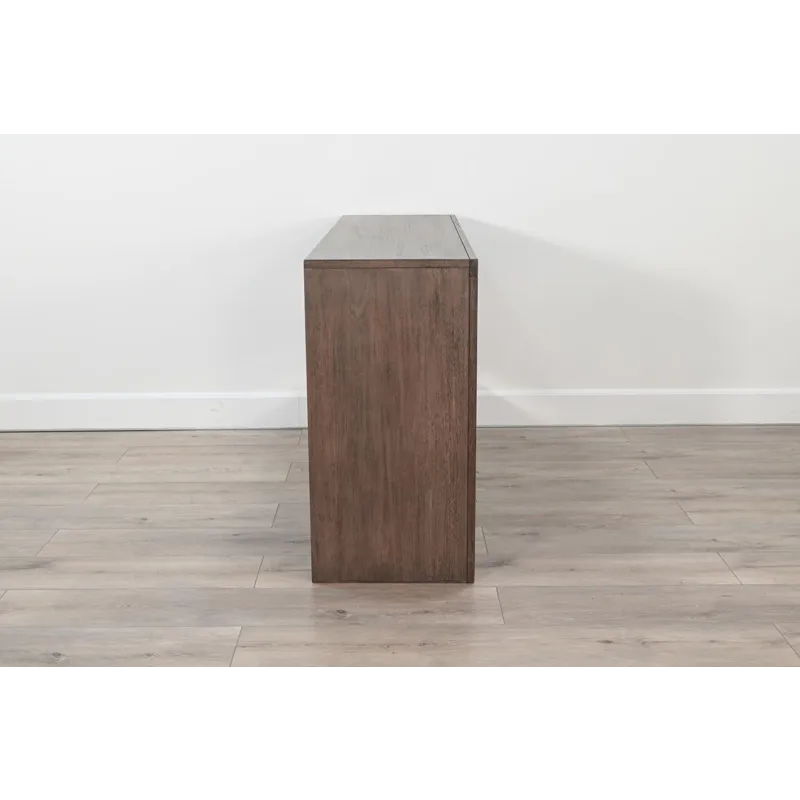Sofa Table w/ Sliding Door