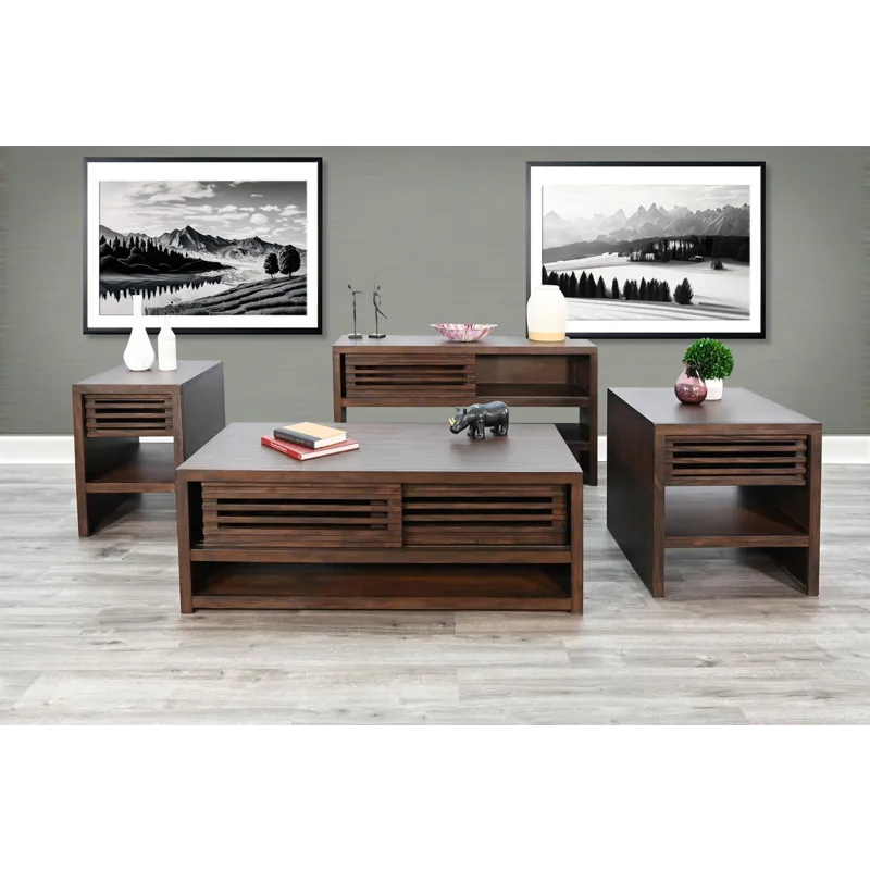AMERICANA Sofa Table w/ Sliding Door