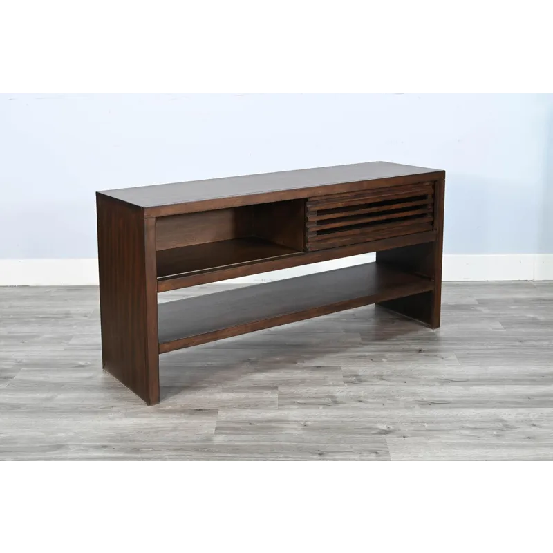 AMERICANA Sofa Table w/ Sliding Door