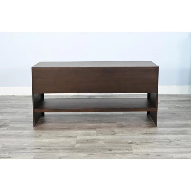 AMERICANA Sofa Table w/ Sliding Door