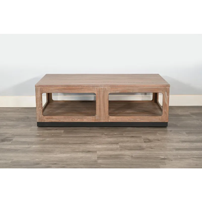 Tranquil Farms Coffee Table on Casters