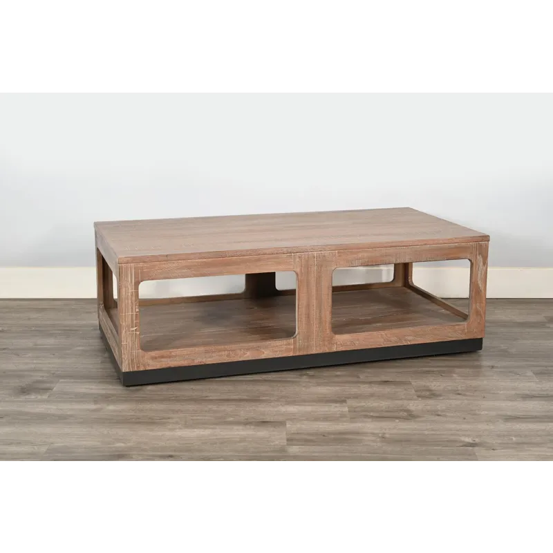 Tranquil Farms Coffee Table on Casters