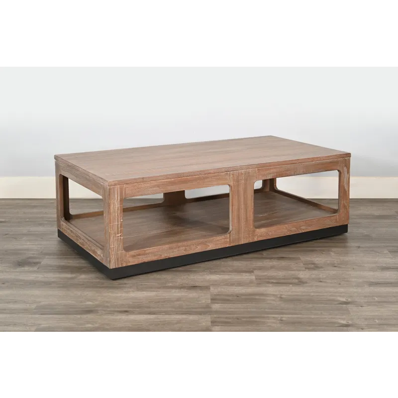 Tranquil Farms Coffee Table on Casters