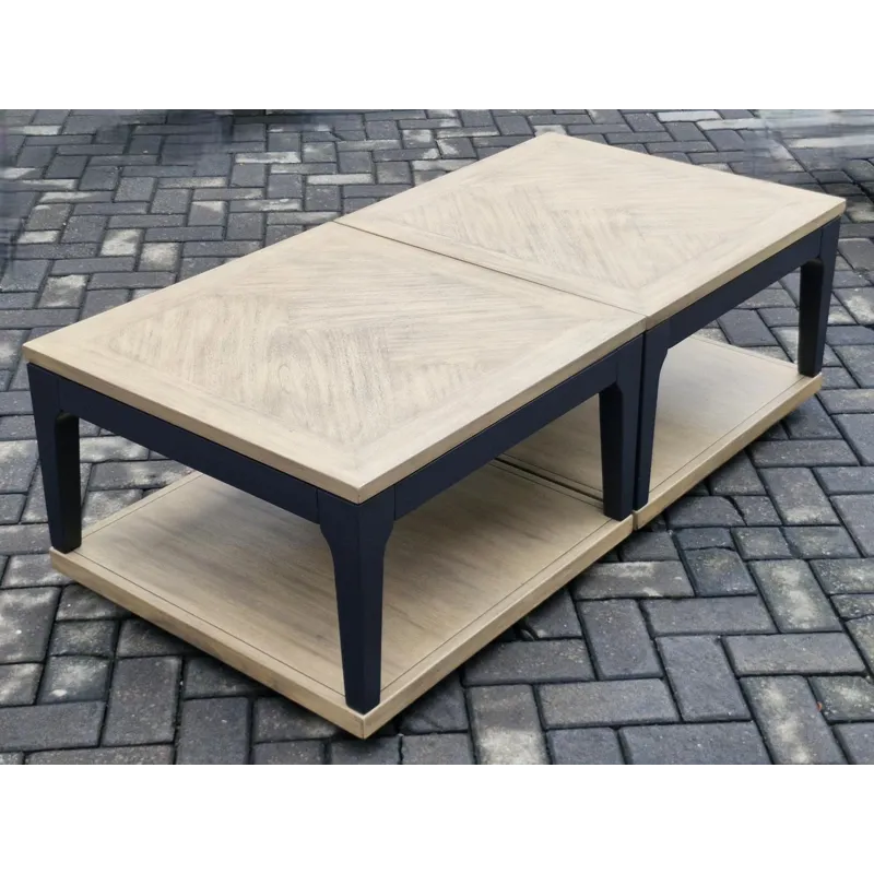 3210BH Coffee Table Squares on Casters