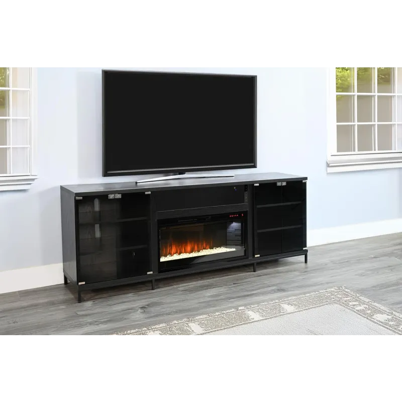 Newport Console w/Fireplace Insert Option