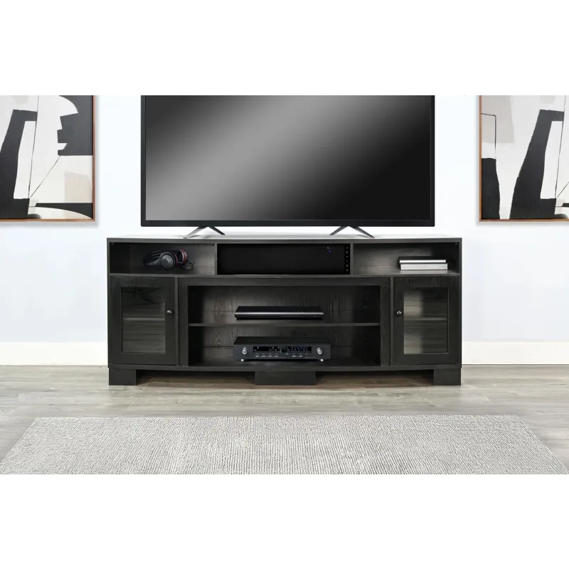Idaho Console w/42" Fireplace Insert Option