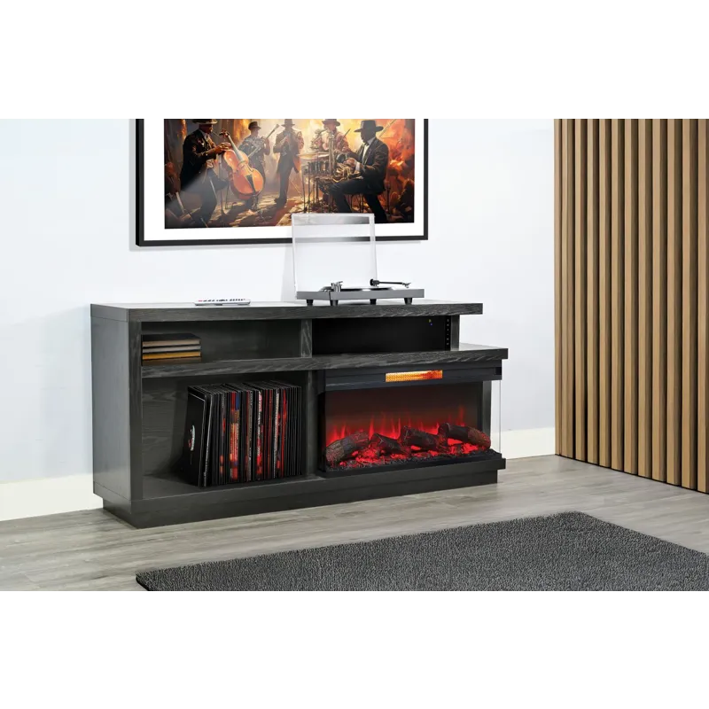 California Console w/36" Fireplace Insert Option