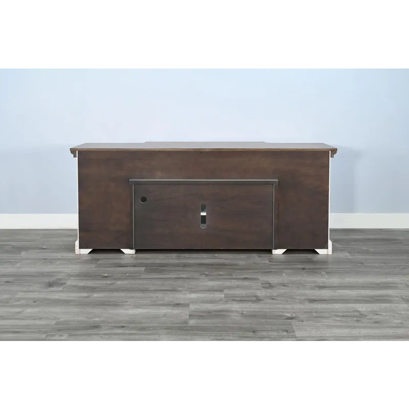 TV Console w/36" Fireplace Insert Option