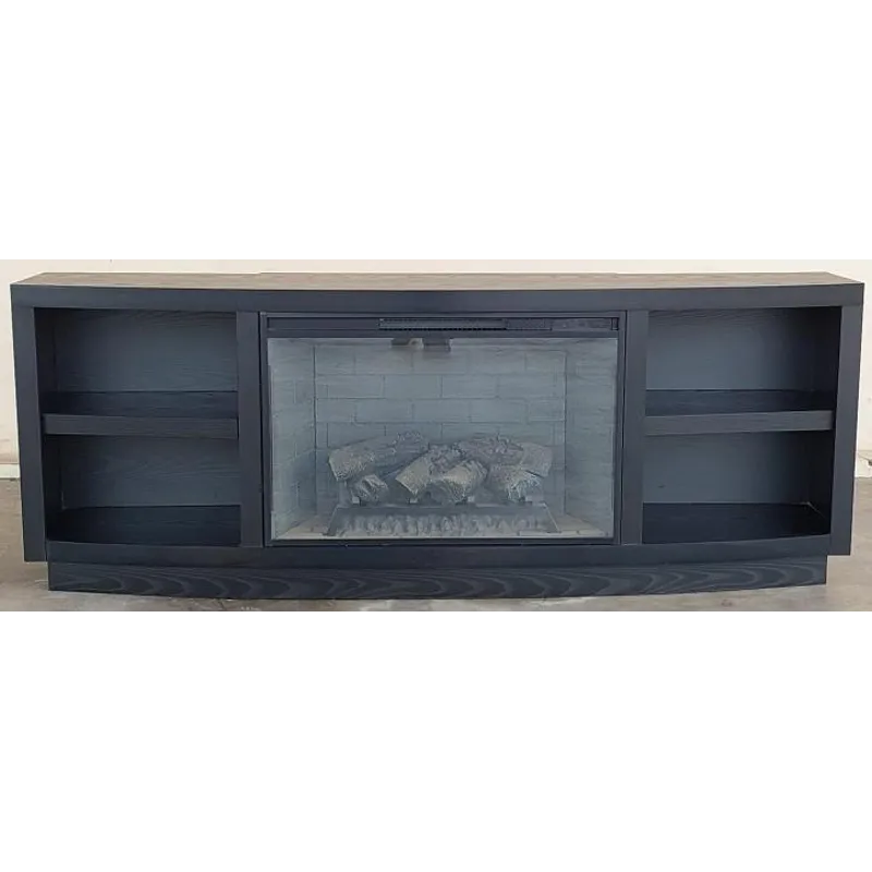 Circ Media Cabinet w/ Fireplace Insert Option