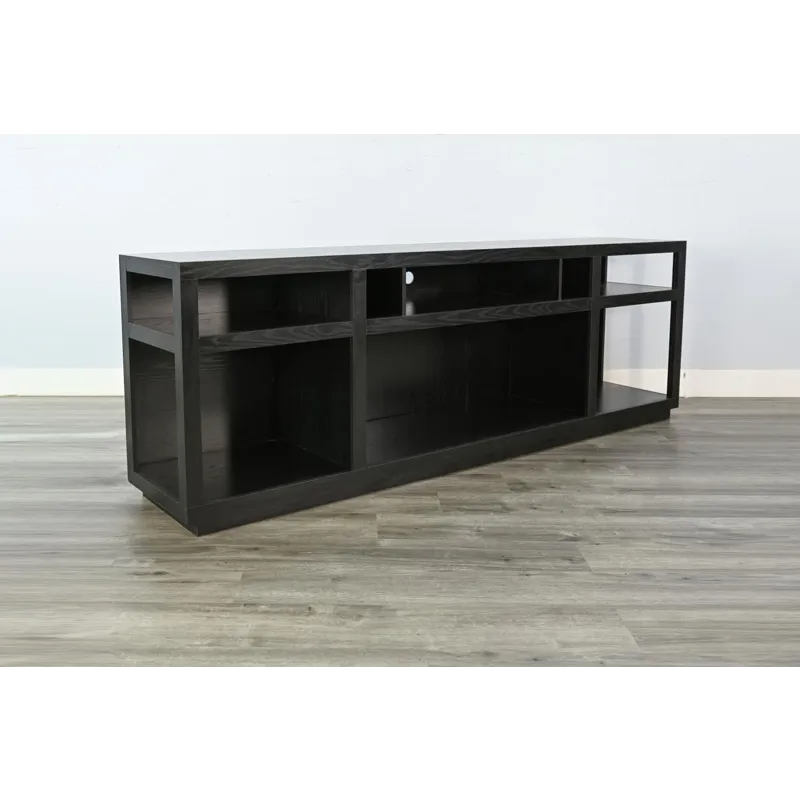 Jamie Melamine Console w/42" Fireplace Insert Option