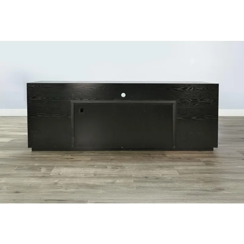 Jamie Melamine Console w/42" Fireplace Insert Option
