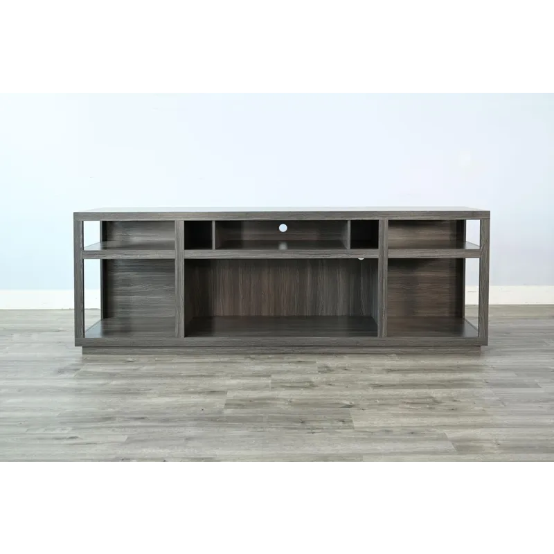 Jamie Melamine Console w/42" Fireplace Insert Option