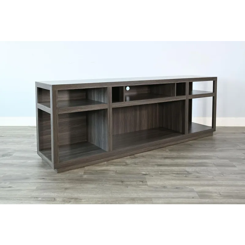Jamie Melamine Console w/42" Fireplace Insert Option