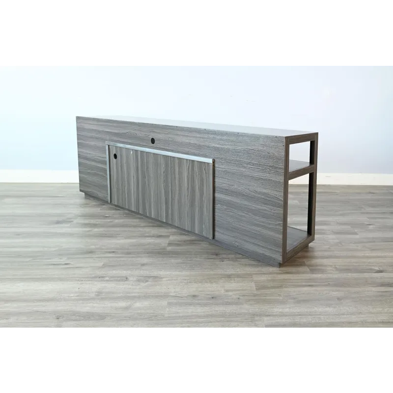 Jamie Melamine Console w/42" Fireplace Insert Option