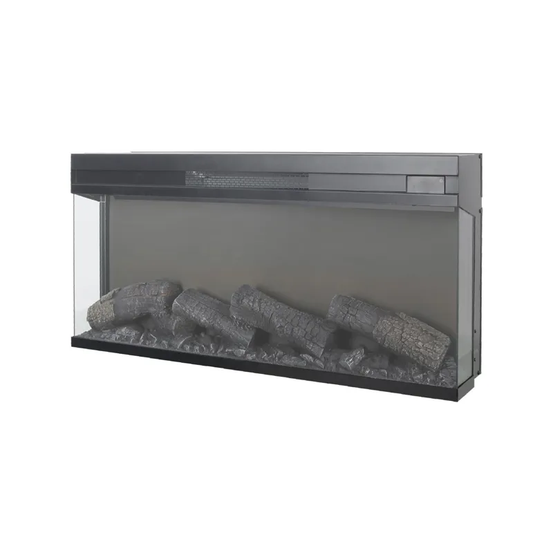 36" Panoramic Log Fireplace Insert