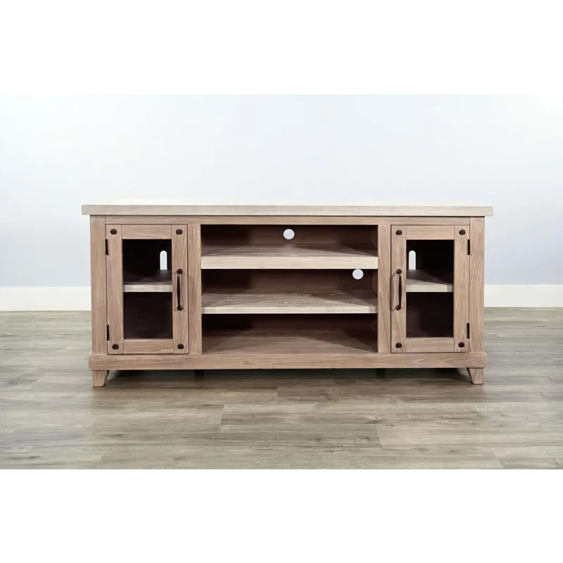 VIVIAN Rowan 64" Media Console w/Optional Fireplace Insert