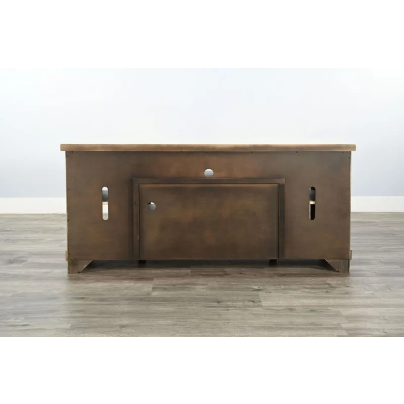 VIVIAN Rowan 64" Media Console w/Optional Fireplace Insert