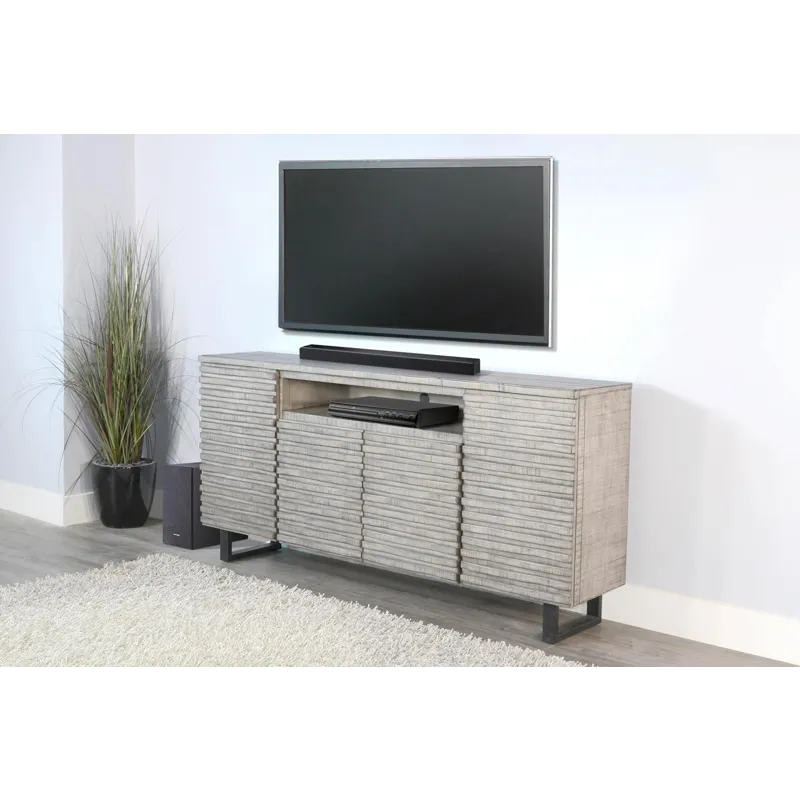 ALPINE GREY 72" Media Console / Server