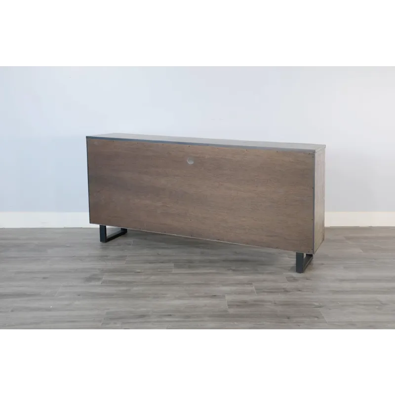 ALPINE GREY 72" Media Console / Server