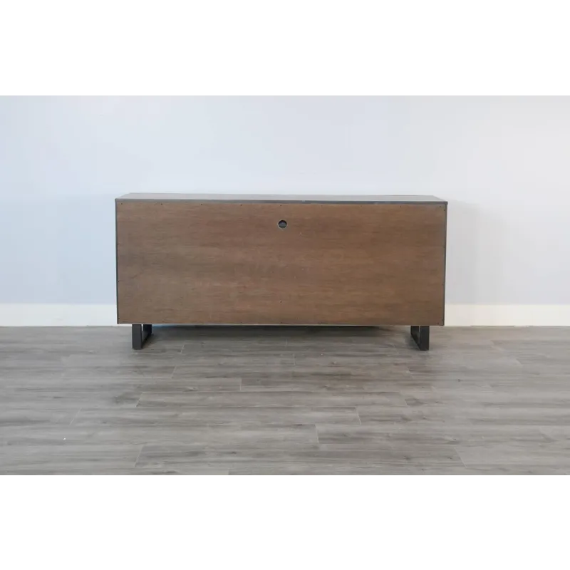 ALPINE GREY 72" Media Console / Server