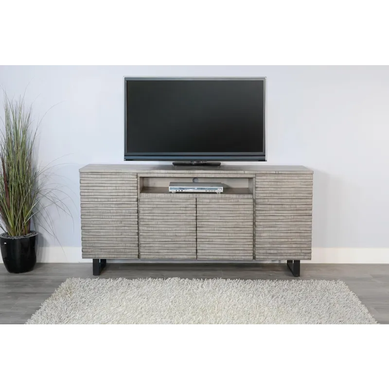 ALPINE GREY 72" Media Console / Server