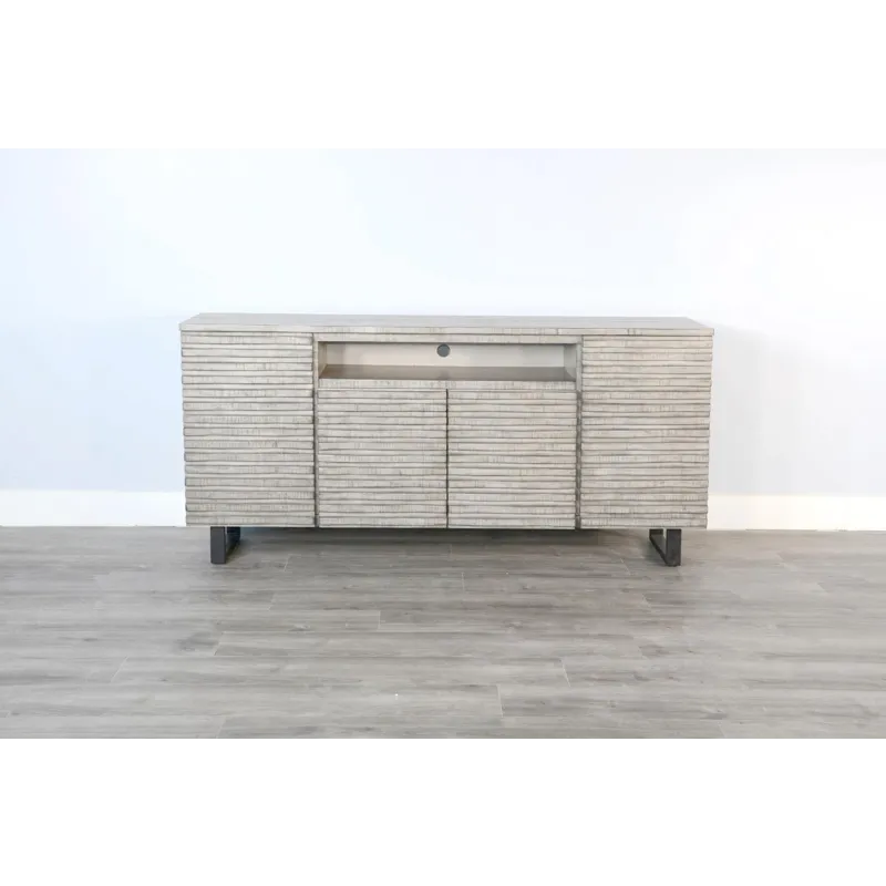 ALPINE GREY 72" Media Console / Server