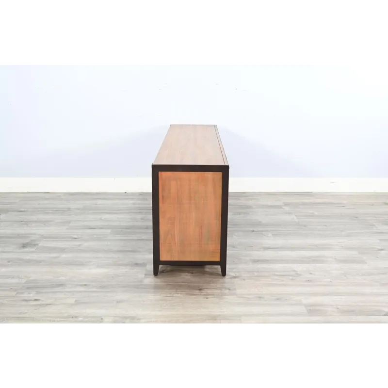 SAN DIEGO Media Console w/ Fireplace Insert Option