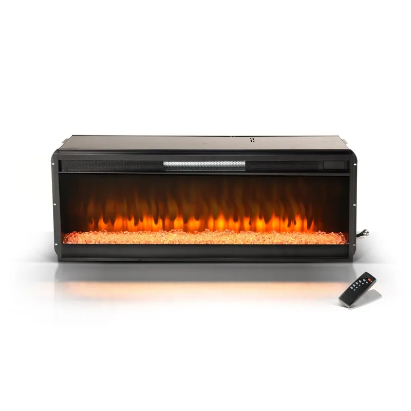 42" Crystal Fireplace Insert