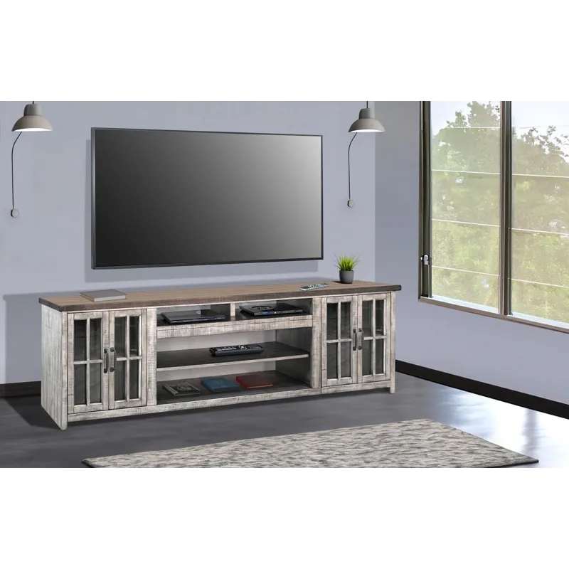 HOMESTEAD HILLS Media Console w/ Fireplace Option