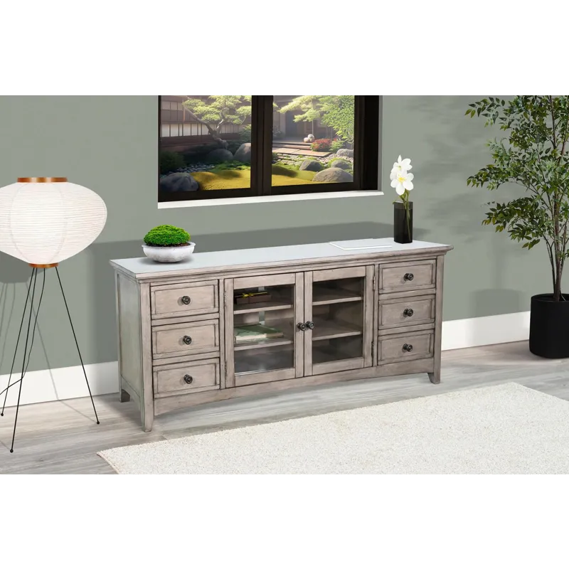 62" Media Console