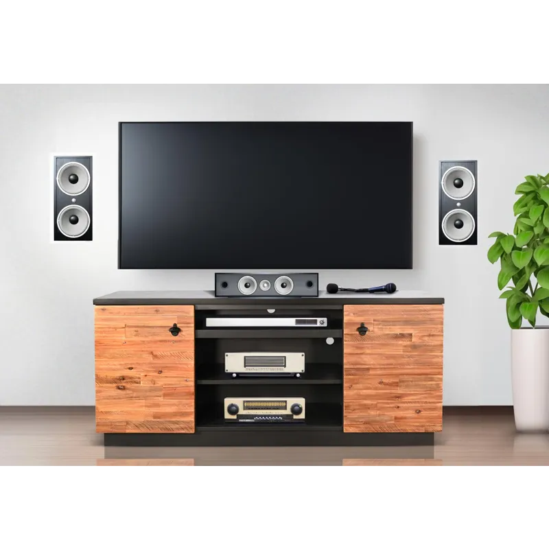 Media Cabinet w/ 33" Fireplace Option