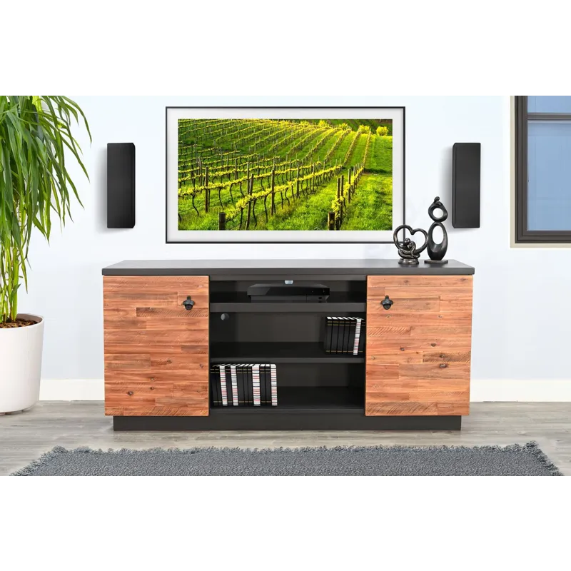 Media Cabinet w/ 33" Fireplace Option