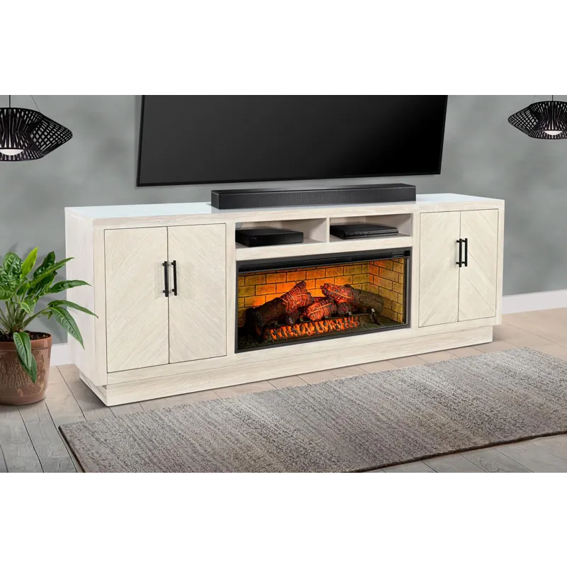 Media Cabinet w/ 42" Fireplace Option