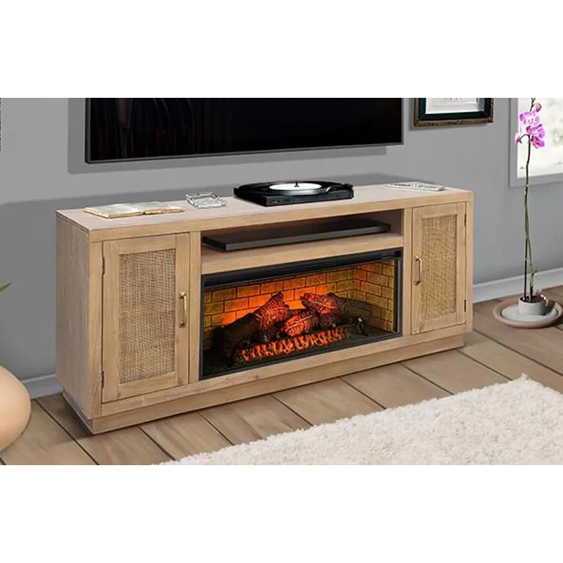 Media Console w/ 42" Fireplace Option