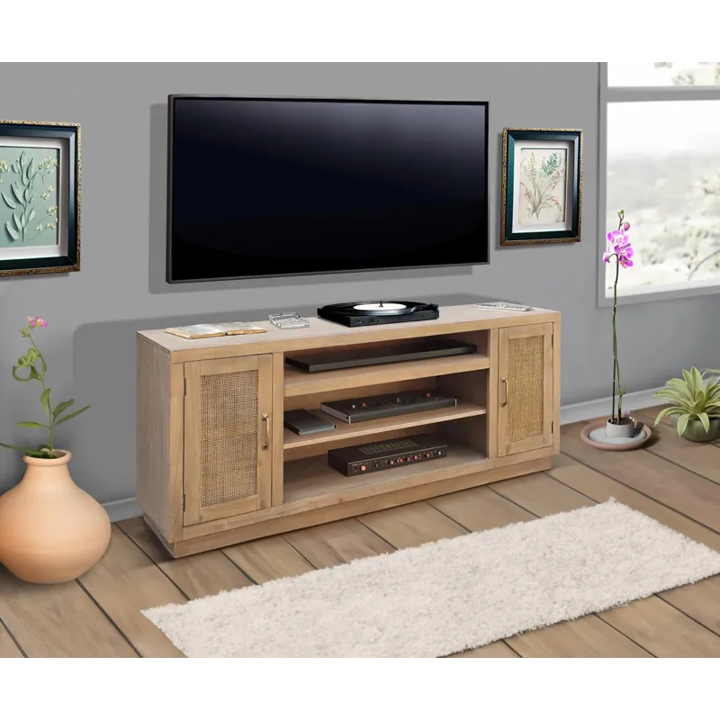 Media Console w/ 42" Fireplace Option